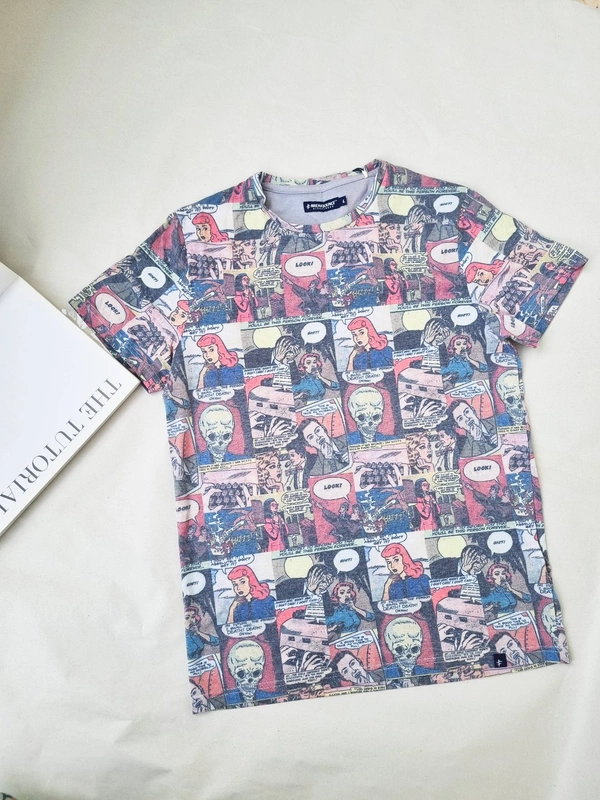 Breakbounce Comic Tee - Multicolour , L