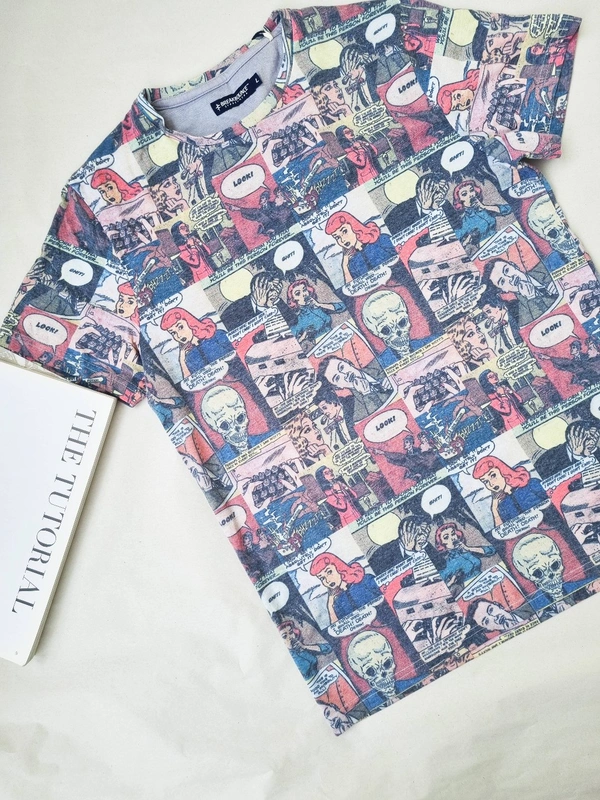 Breakbounce Comic Tee - Multicolour , L
