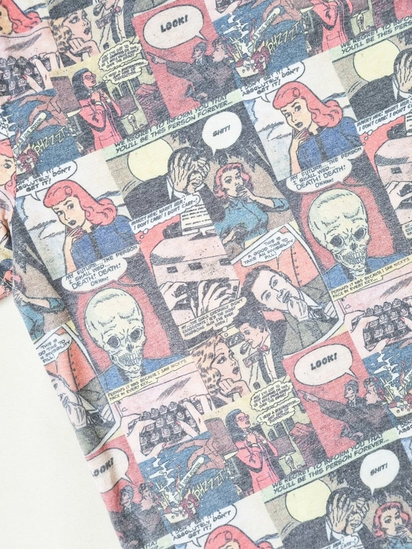 Breakbounce Comic Tee - Multicolour , L