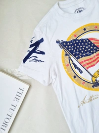 US Polo  Tee Shirt - White, L