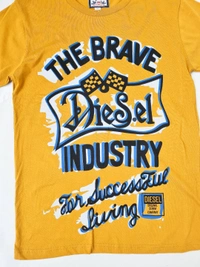 Diesel Tee Shirt - Mustard , S