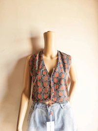 Ethnic Overcoat - Blue, M