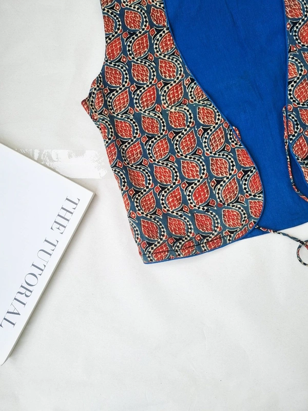Ethnic Overcoat - Blue, M