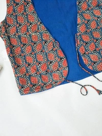 Ethnic Overcoat - Blue, M