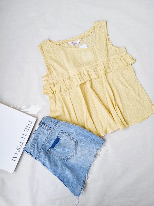 Flared Top - Yellow , M