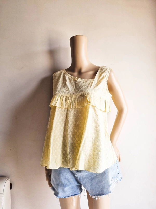 Flared Top - Yellow , M