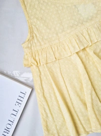 Flared Top - Yellow , M