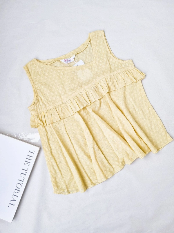 Flared Top - Yellow , M