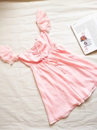 Berrylush Crepe Mini Dress  - Pink, M