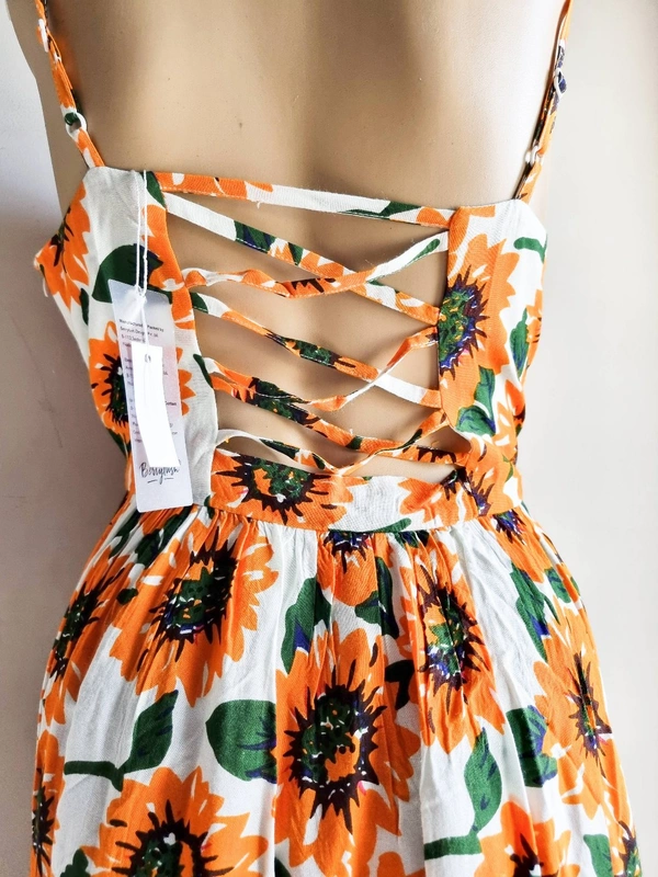 Berrylush  Sunflower Dress - Multicolour , S