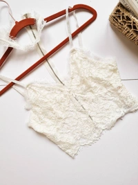 Urbanic   Lace Top - White , S