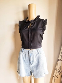 Van Huesen  Sleeveless Top - Black, L