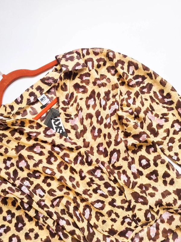 Cheetah Printed Top - Multicolour, L