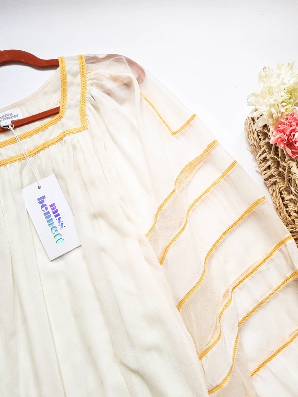 Long Top - L, Off White