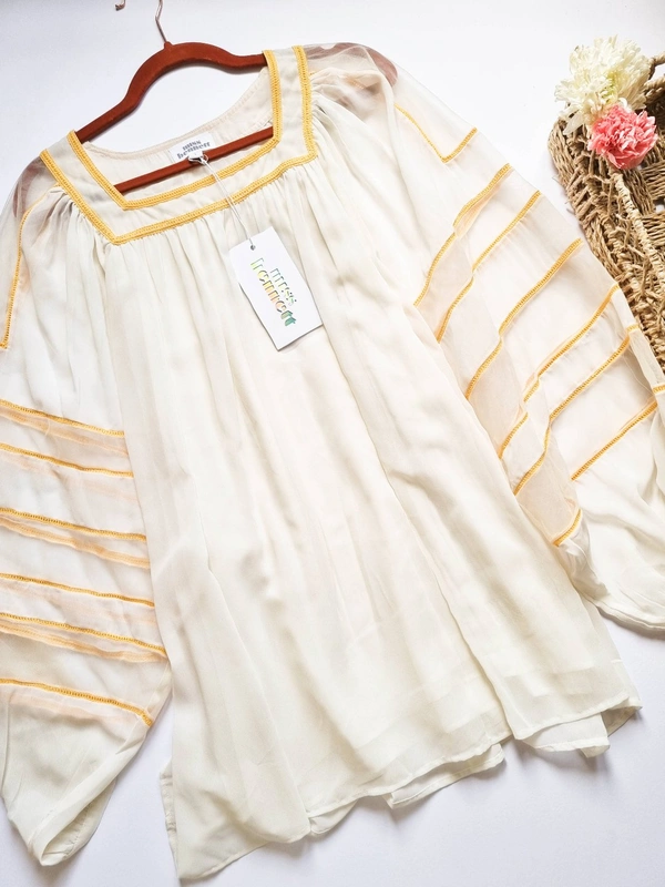 Long Top - L, Off White