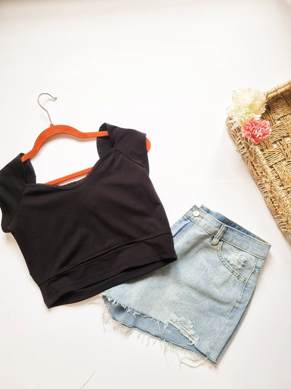 Cut out top - Black, M