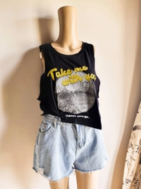 Graphic Tee shirt - Black, L