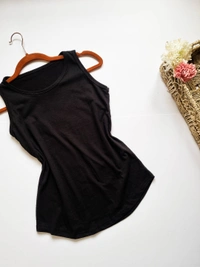 Solid top - Black, M