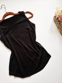 Solid top - Black, M