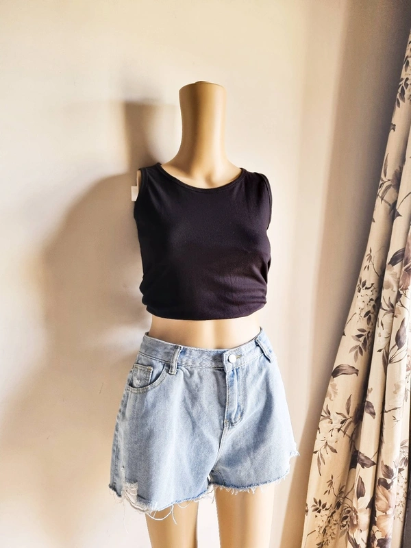 Solid top - Black, M
