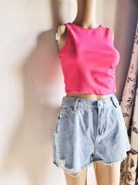Cut out top - Hot Pink, XS
