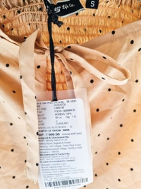 Roadster  Smocked Top - peach, S