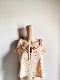 Roadster  Smocked Top - peach, S