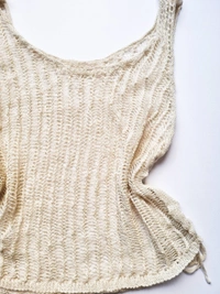 Knit top - Satin Linen, M