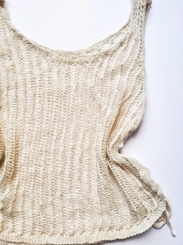 Knit top - Satin Linen, M