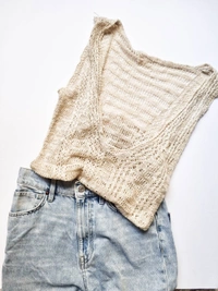 Knit top - Wild Sand, S