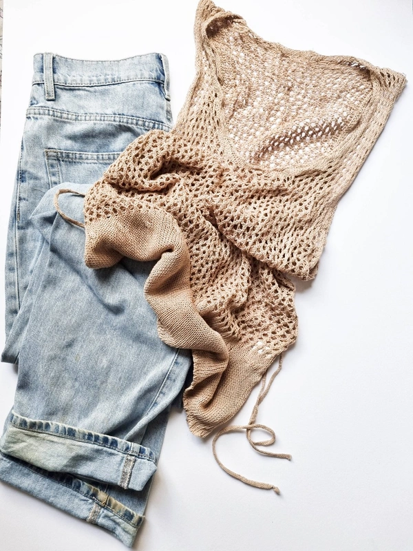 Knit Top - Barley Corn, S