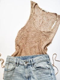 Knit Top - Barley Corn, S