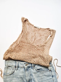 Knit Top - Barley Corn, S