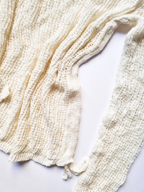 Knit Top - White, S