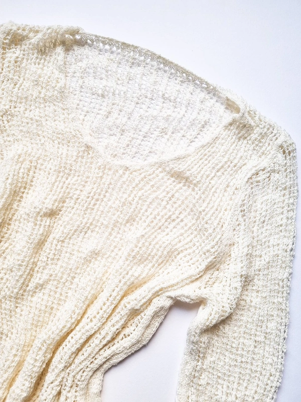 Knit Top - White, S