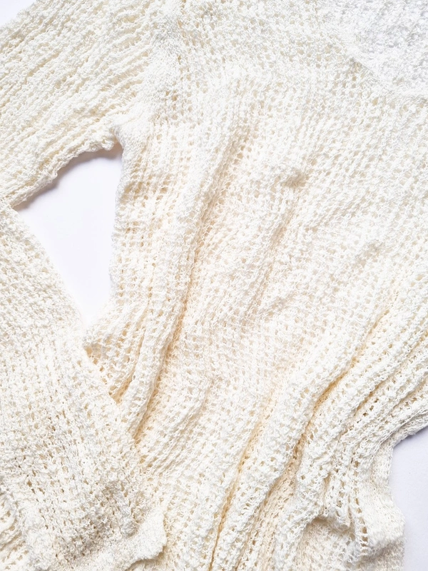 Knit Top - White, S