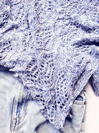 Knit Top - Royal Blue, L