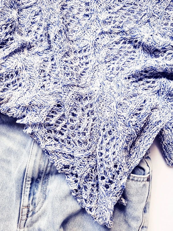Knit Top - Royal Blue, L