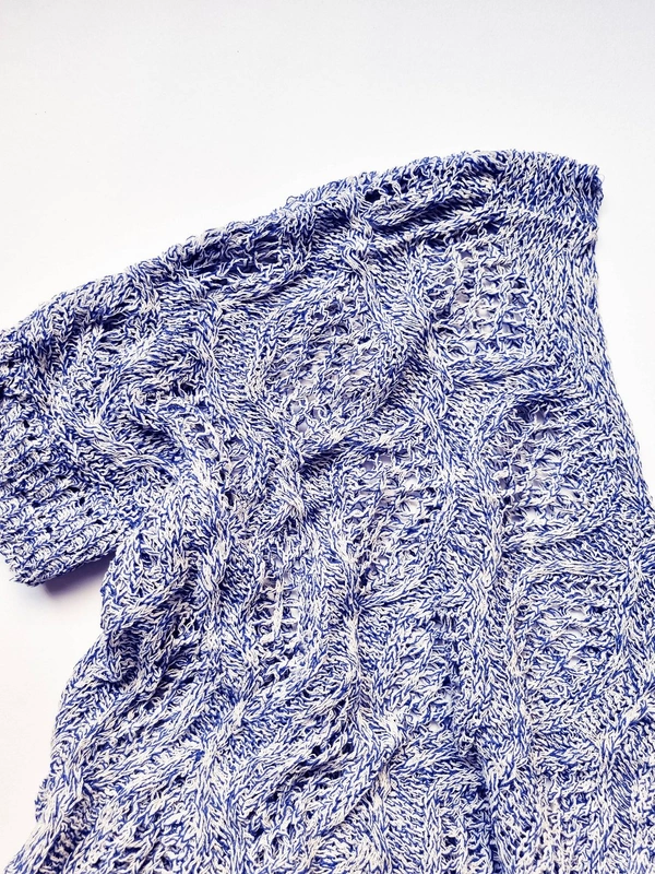 Knit Top - Royal Blue, L