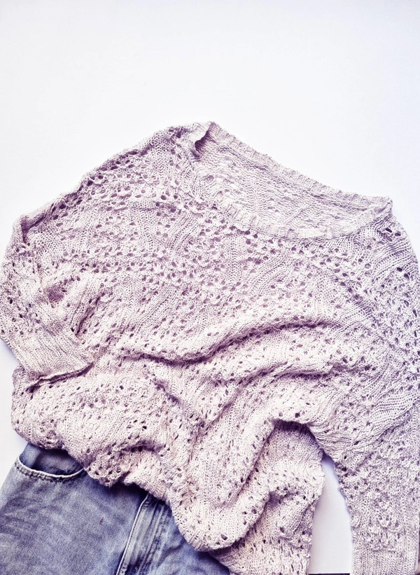 Knit Top - Lilac, L