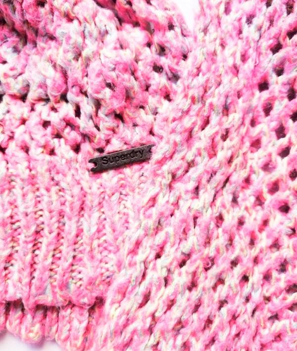 Superdry Knit Top - Persian Pink, M