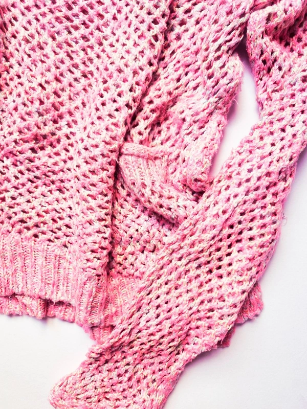 Superdry Knit Top - Persian Pink, M