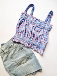 Checked top - XS, San Marino
