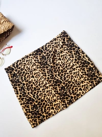 Cheetah printed skrit - 30 - 32 In, Cameo