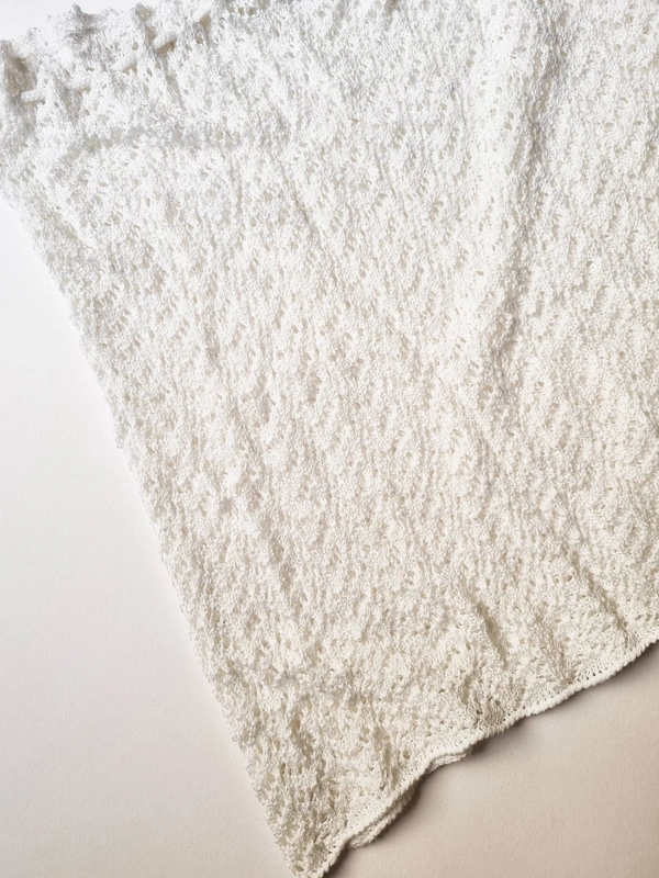 Knit skirt - White, 24 - 28 In
