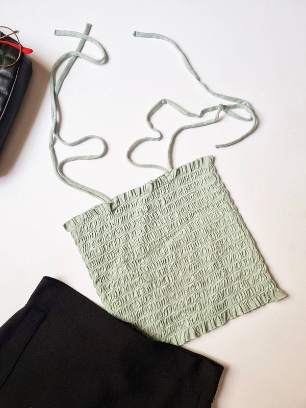 Wild fable Smocked top - Xs, Pixie Green