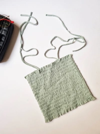 Wild fable Smocked top - Xs, Pixie Green