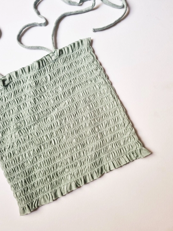 Wild fable Smocked top - Xs, Pixie Green