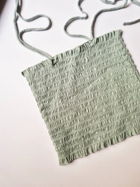 Wild fable Smocked top - Xs, Pixie Green