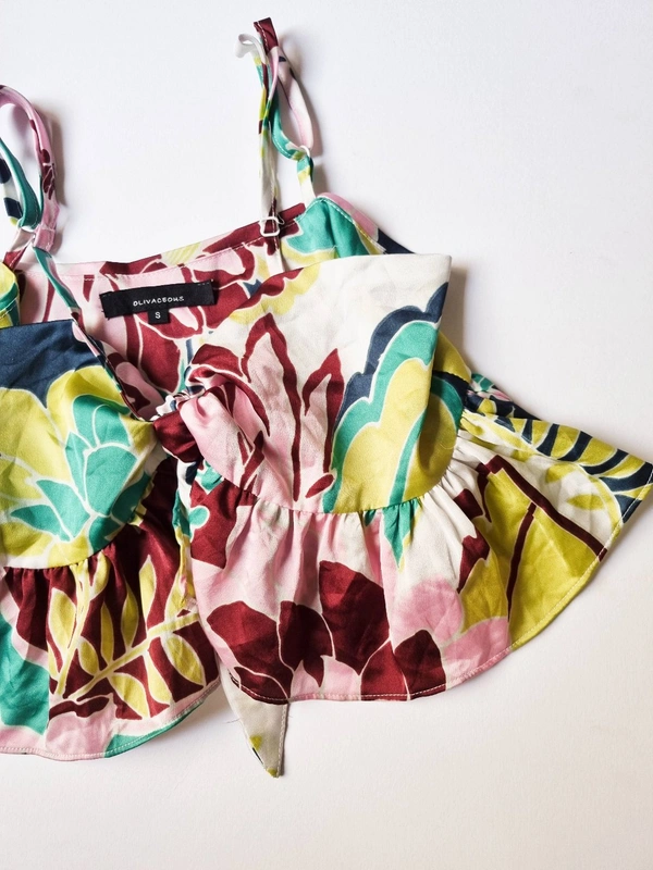 Olivaceous Tieable Top - XS